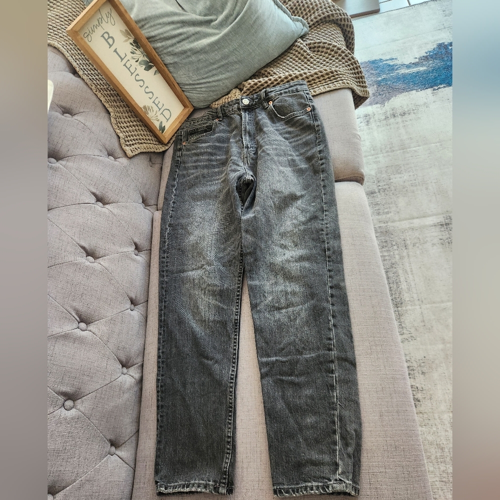 Zara Black High Rise Jeans Size 10